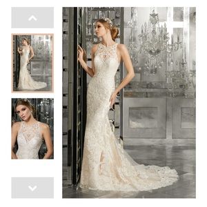 Mori Lee Bridal Mimi fit and flare wedding dress size 10